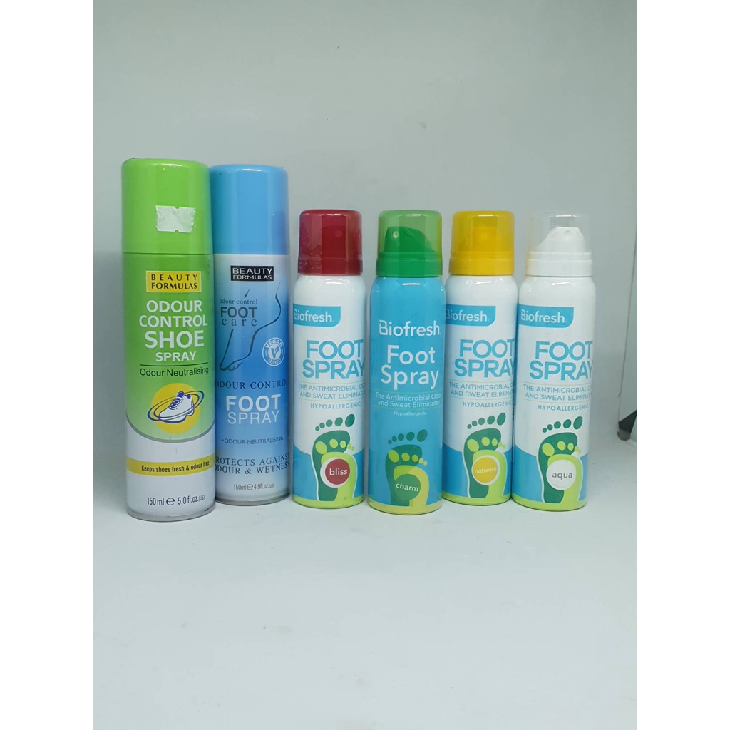 Biofresh Beauty Formulas Anti Fungal Shoe Foot Odor Control Spray