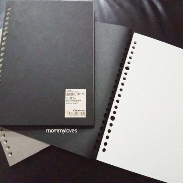 Muji notebook type loose leaf Shopee Philippines