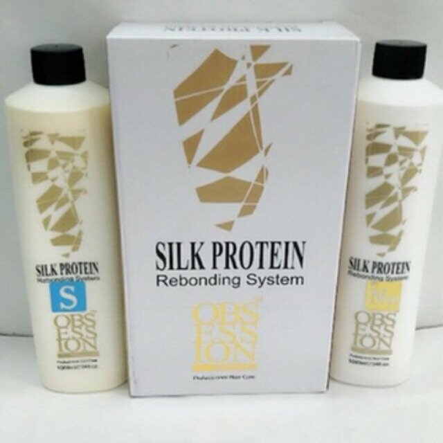 Obsession Rebonding Cream 1000ml*2 Natural Resistant or Sensitize