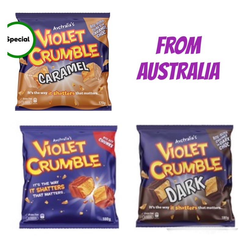 Violet Crumble Gluten Free Chocolate Bites Shopee Philippines