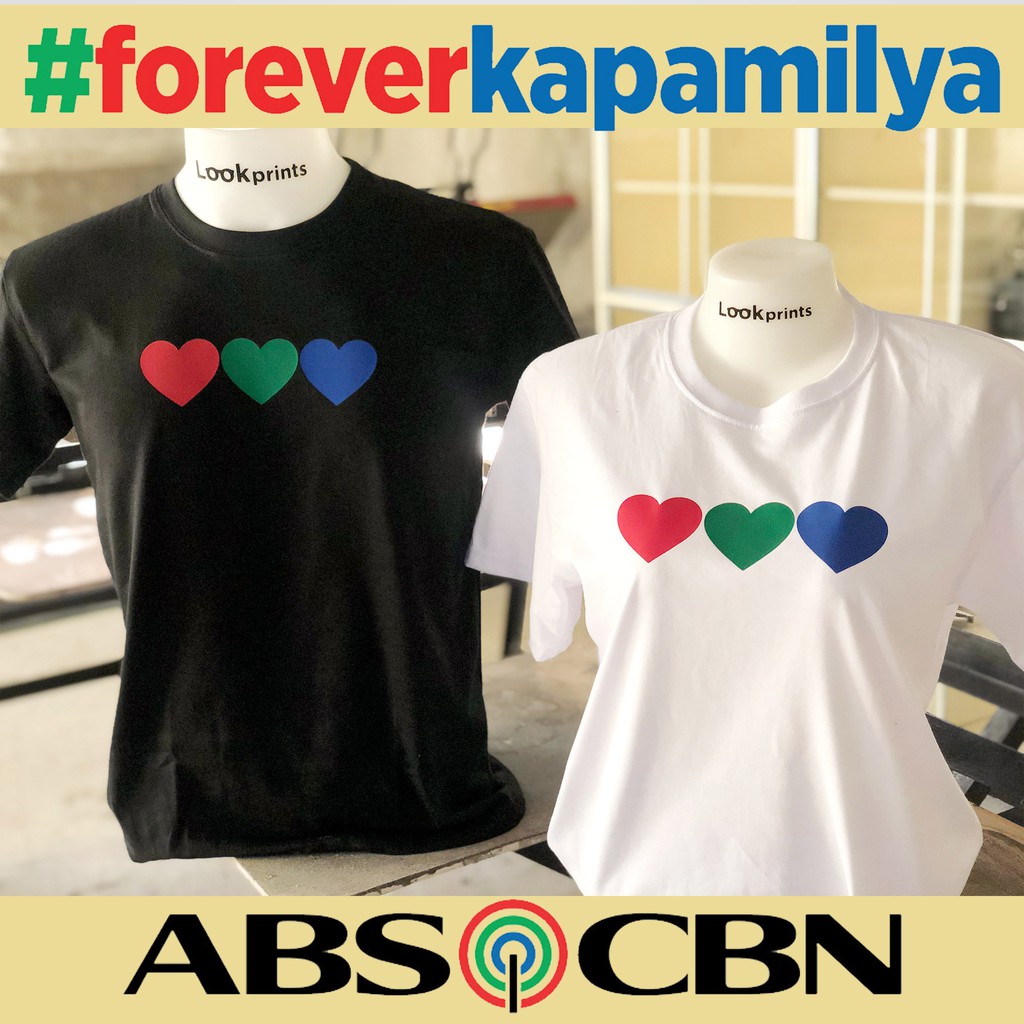 Kapamilya Forever Shirt ABS CBN (Regular fit) Shopee Philippines