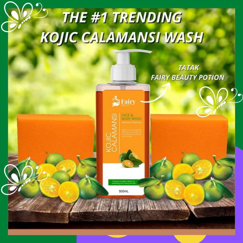 FBP Kojic Calamansi Face and Body Wash Whitening Kojic Kalamansi Fairy