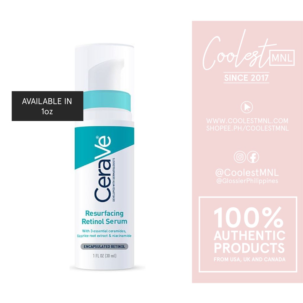 CeraVe Resurfacing Retinol Serum Shopee Philippines