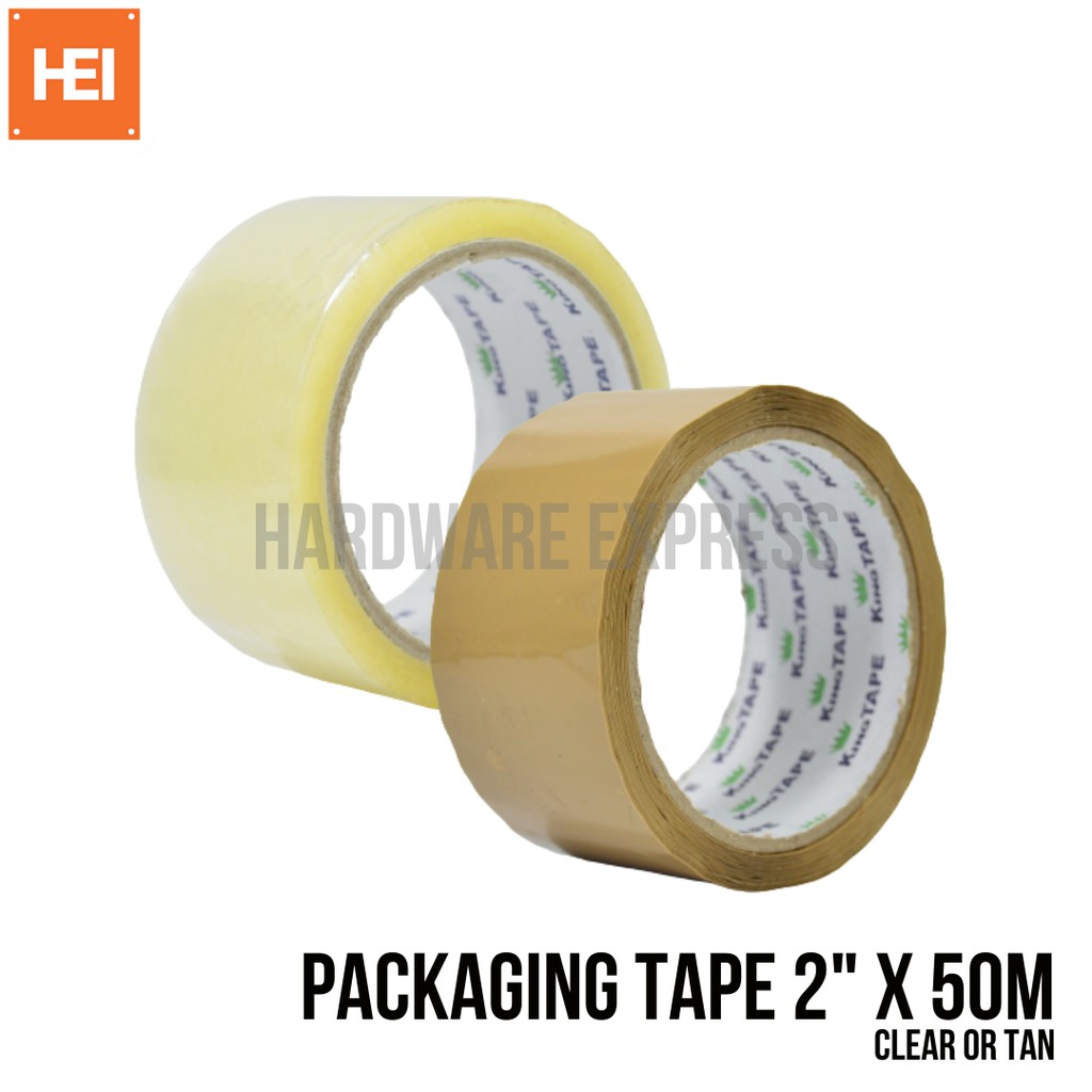 King Tape Packaging Tape 2 inch x 50 mtrs Shopee Philippines