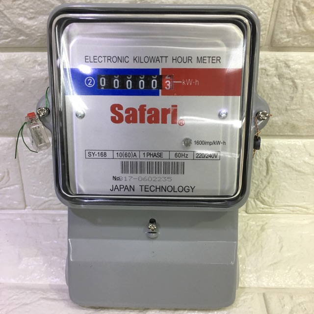 Safari SY168 Digital Electric SubMeter (60Amp) Shopee Philippines