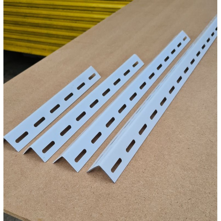 White Slotted angle Bars 7ft 210cm Shopee Philippines