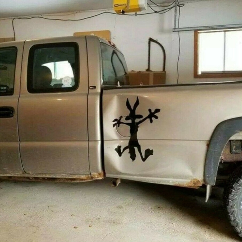 COD Cool Vinyl window decals for cars truck toolbox wile E coyote