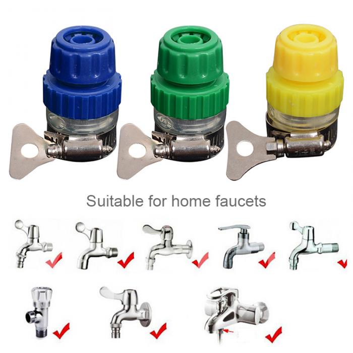 Universal Water Taps Hose Connector Water Taps Fitting Quick Adapter