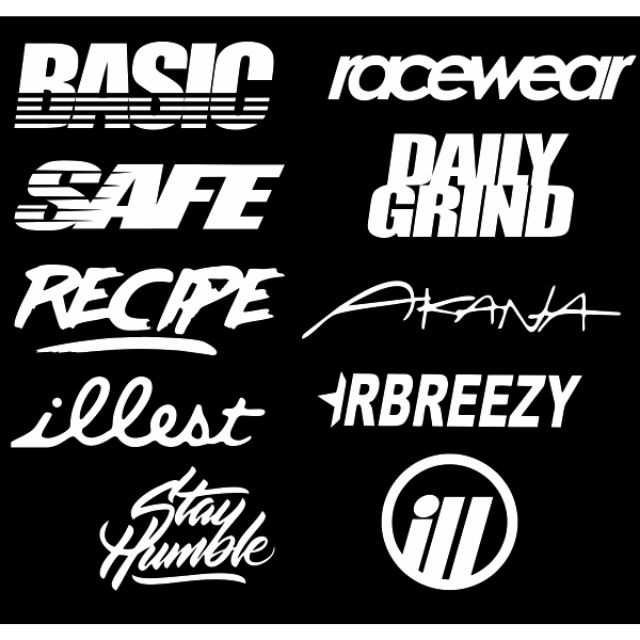 Cut Out Vinyl Sticker Decals Logo Shopee Philippines