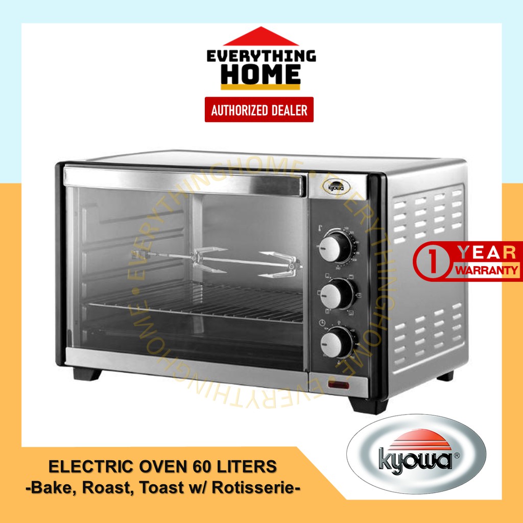 Kyowa Electric Oven w/ Rotisserie 60 Liters / KW3338 Shopee Philippines