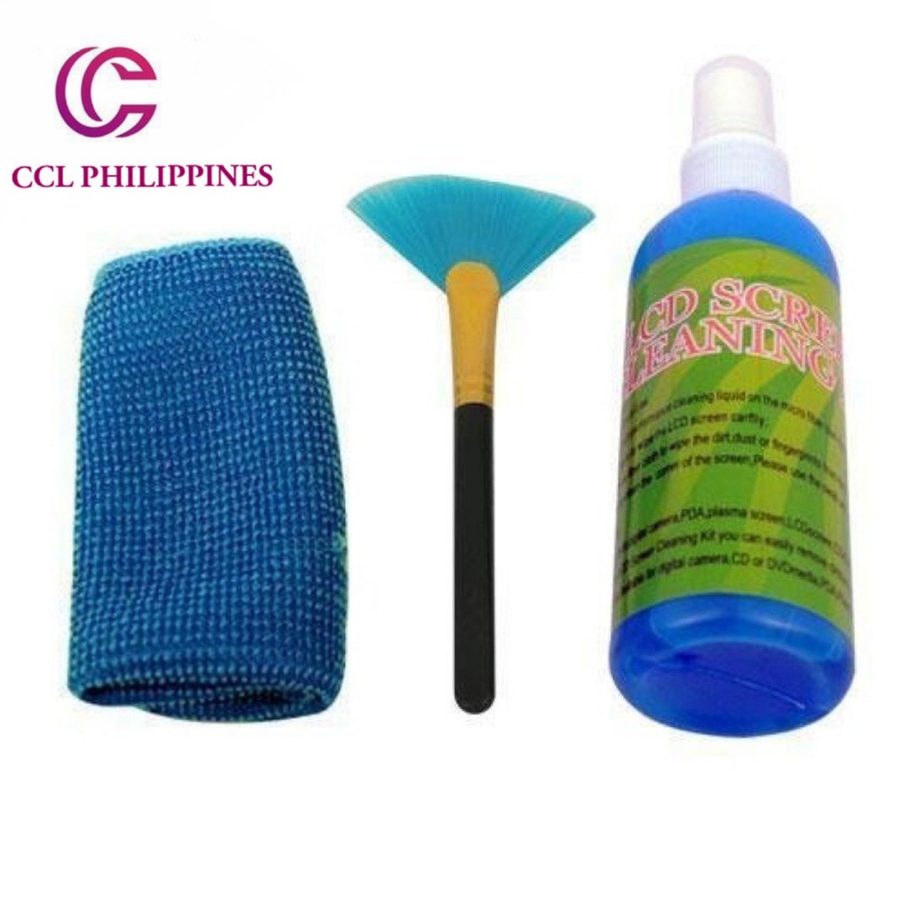 CCL PH Laptop Screen and LCD Cleaning Kit Cleaner Kit 3 IN 1 Shopee
