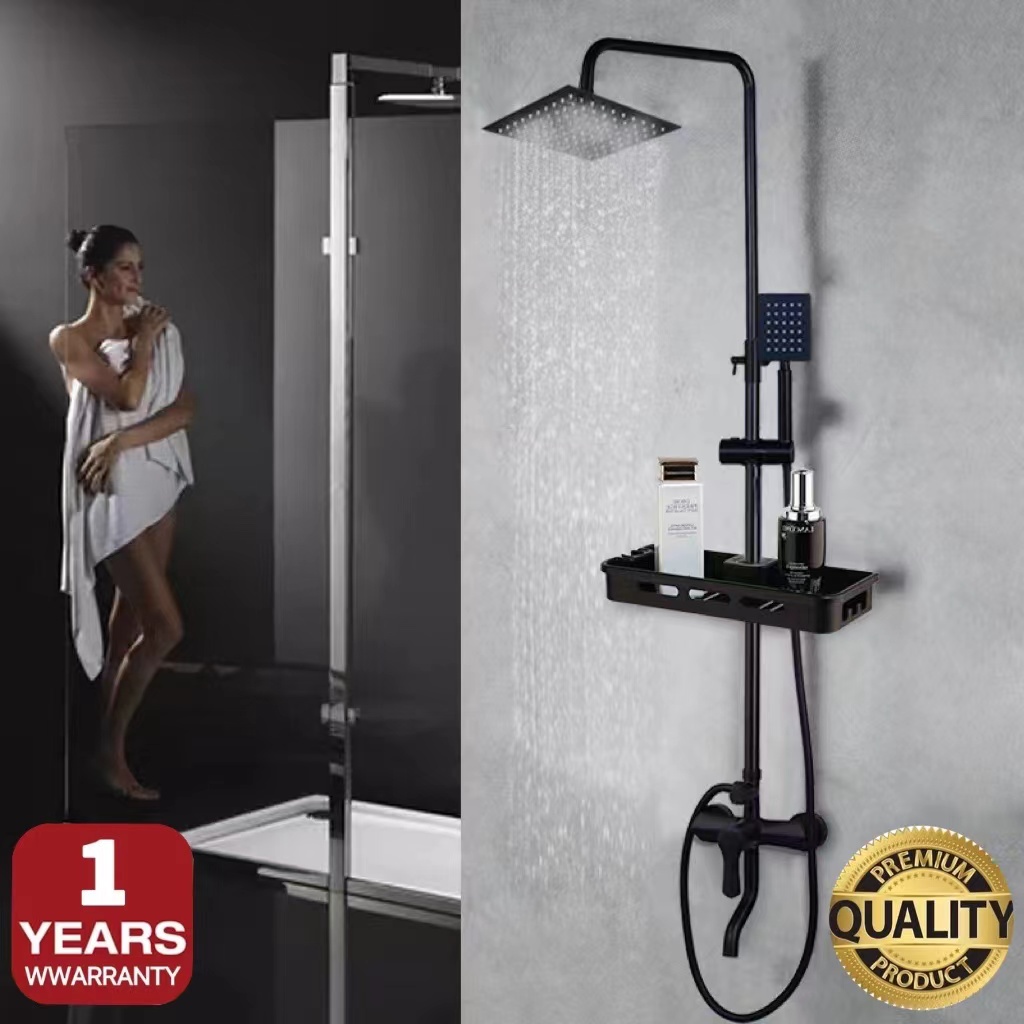 304Shower Set Stainless Steel Bathroom Home Full Copper Hotel Booster