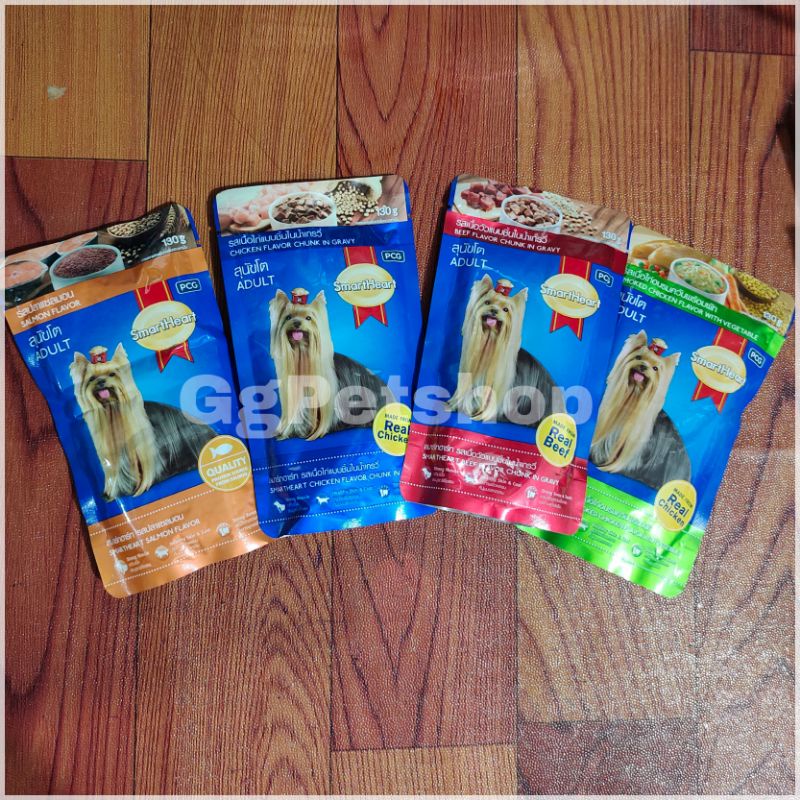 Smartheart Wet Dog Food in Pouch 130g Shopee Philippines