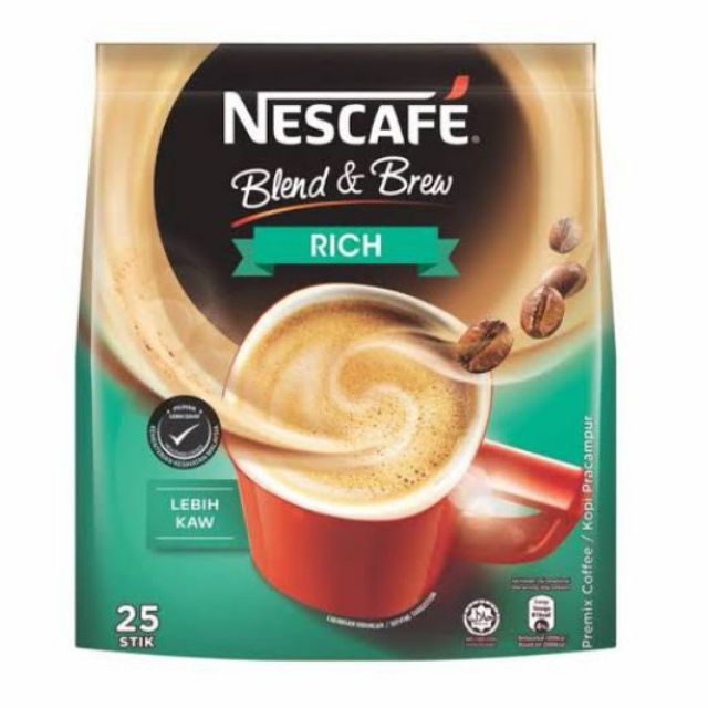 (NESCAFE GREEN PACK)Imported Nescafe Blend and Brew Rich 3in1 Instant