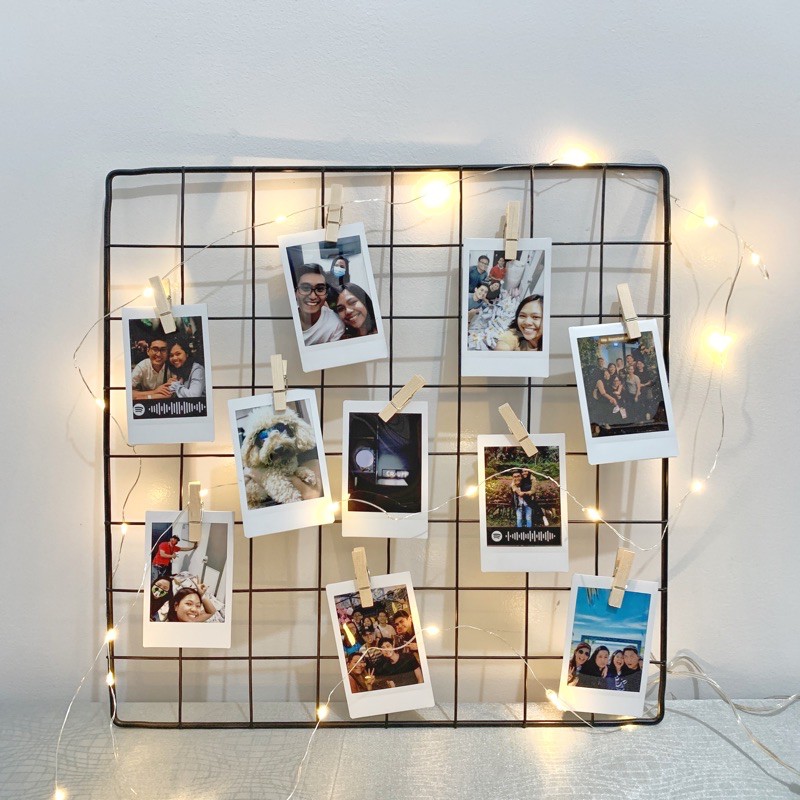 Black Wall Grid Set (35x35cm) Shopee Philippines