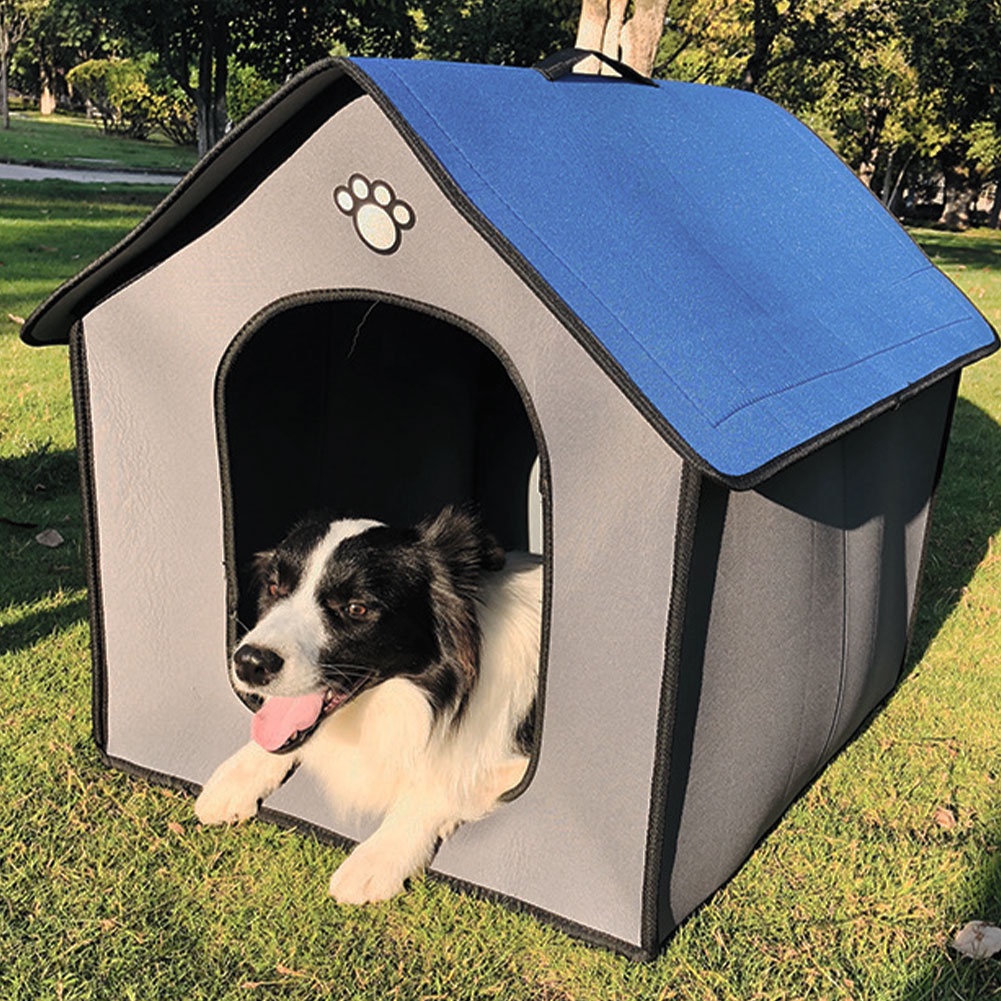 Dog House Kennel Large Size Foldable Universal Pet House Indoor Outdoor Rainproof Waterproof Dog
