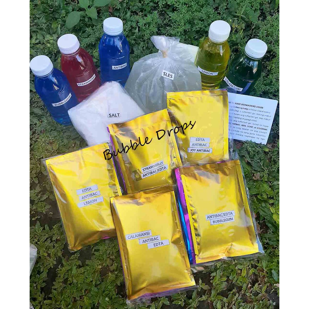 Dishwashing Liquid DIY Kit Shopee Philippines