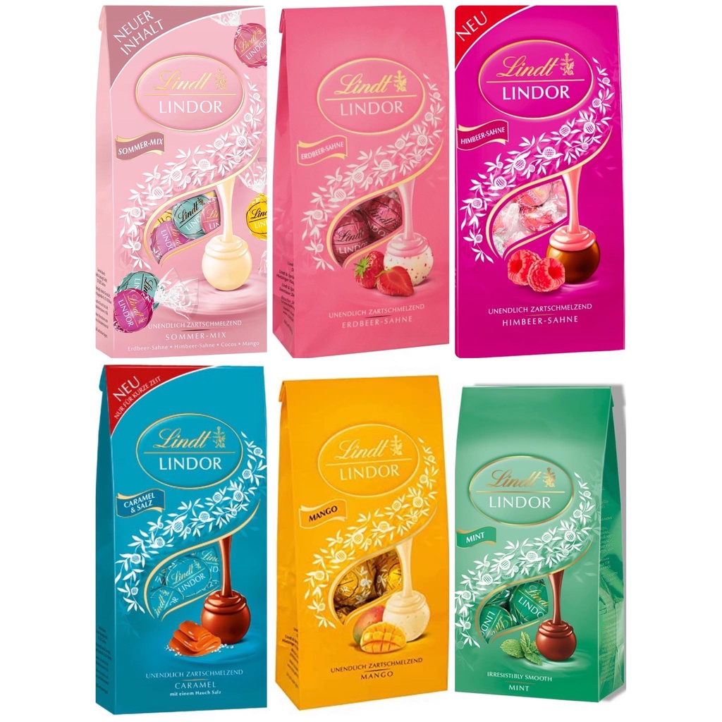 Lindt Lindor Chocolate Weight 137 G. Shopee Philippines