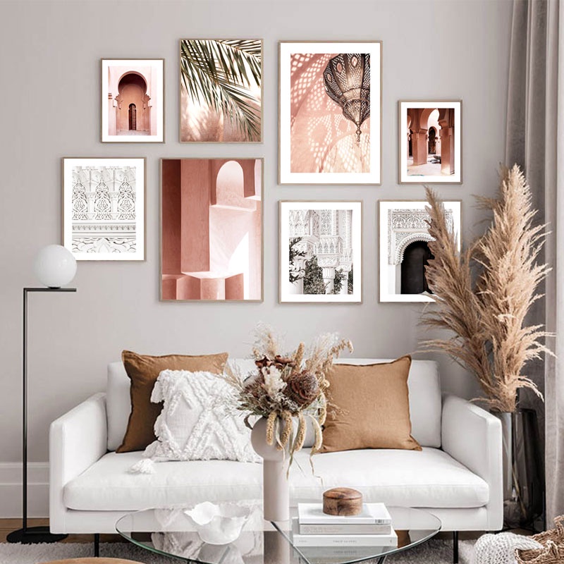 Islamic Architecture Poster Ancient Art Building Quote Wall Art Canvas