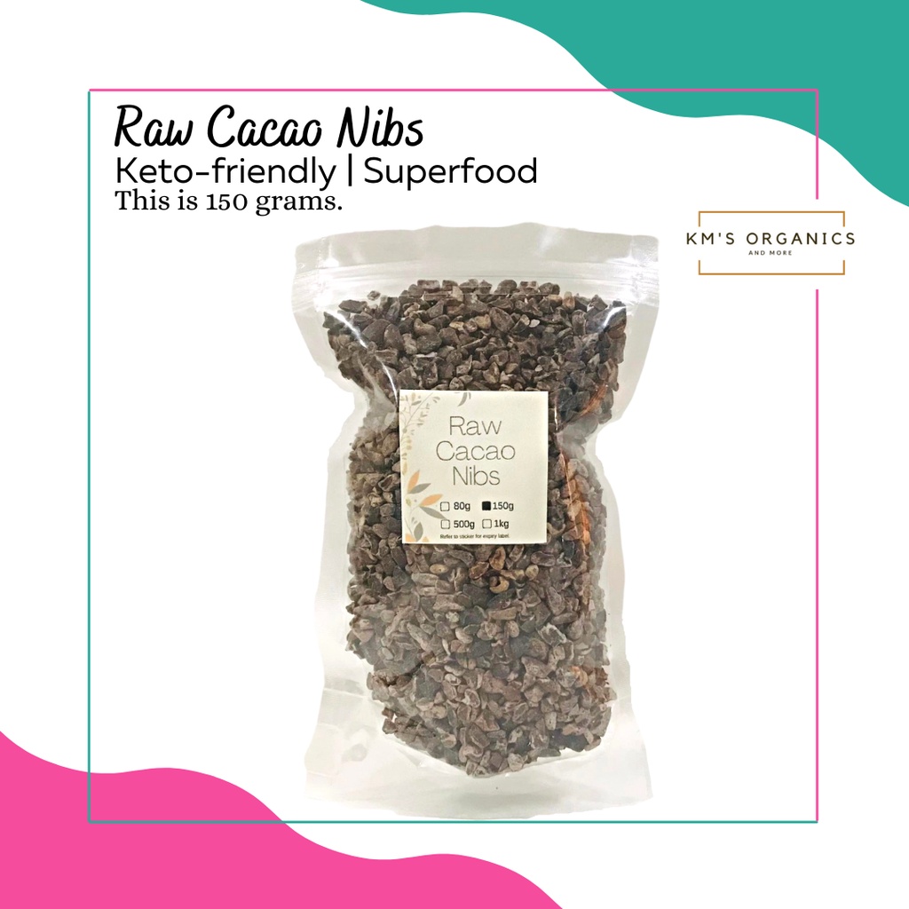 Raw Cacao Nibs Superfood! NO SUGAR ADDED Shopee Philippines