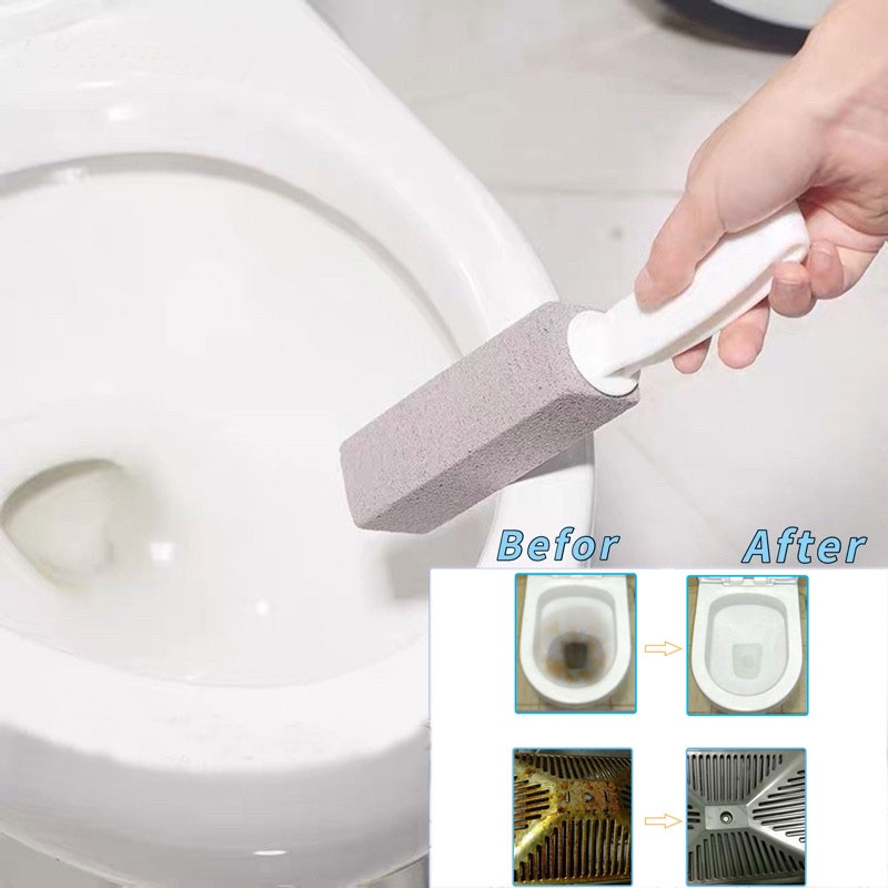 Pumice Cleaning Stone 2 Pieces Toilet Bowl With Handle 高速配送