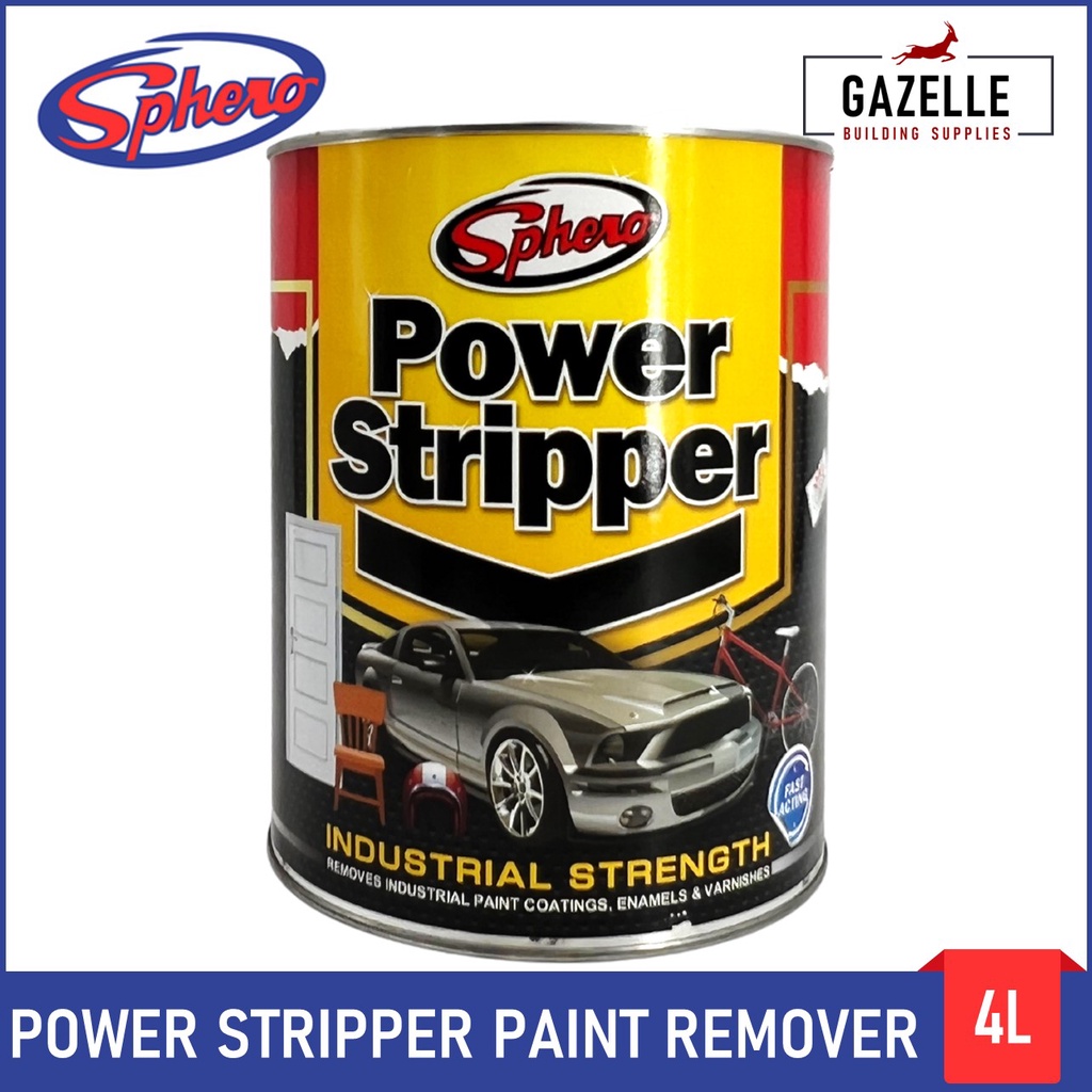 Sphero Power Stripper Paint Remover ( Stripsol ) 4L Shopee Philippines