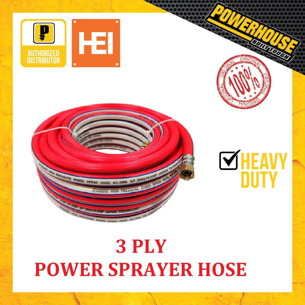 POWERHOUSE 3Ply Power Sprayer Hose (For Pressure Washer) Shopee