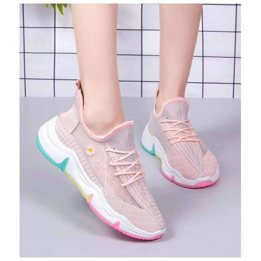 best seller KOREAN SNEAKERS LOW CUT WOMEN MESH SHOES /SPORT SHOES *COD