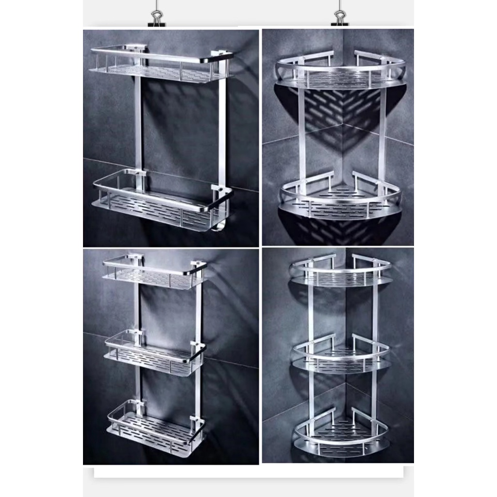 304 stainless steel Shelf for shower. Shopee Philippines