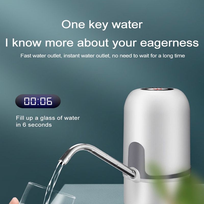 Electric Water Dispenser Pump Automatic USB Water Bottle Dispenser