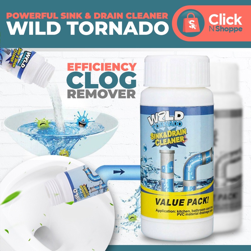 Original Effective Household Wild Tornado Powerful Sink & Drain Cleaner