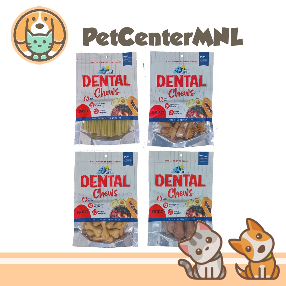 Alps Natural Dental Chews Fruit Treats for Dogs (150g) Shopee Philippines