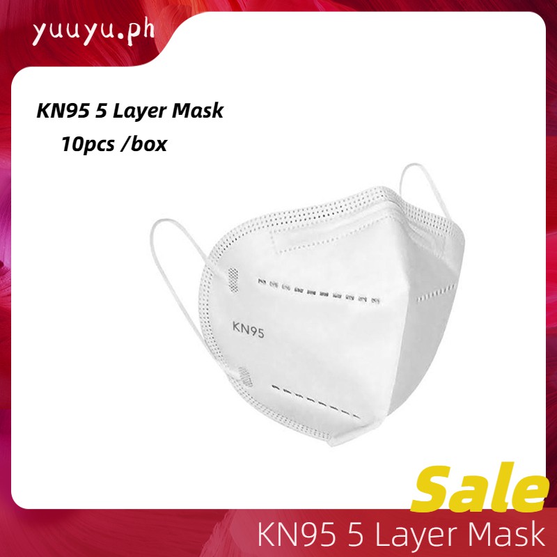 KN95 Mask Built in 5ply 10Pcs/Box KN95 Protective Mask Shopee Philippines