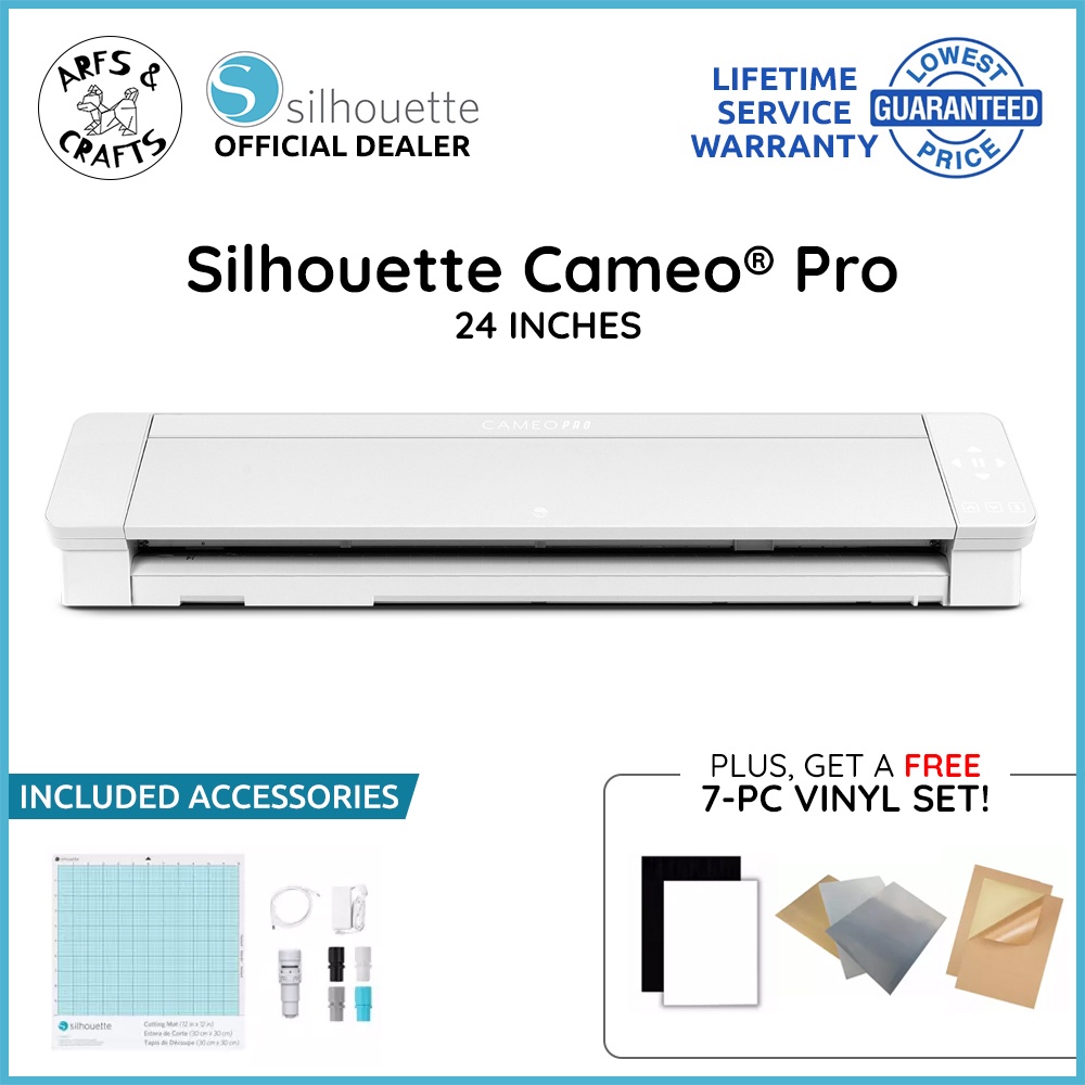 Silhouette Cameo Pro 24 inches with Bluetooth, 24x24 Cutting Mat