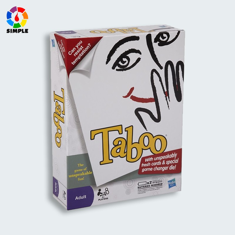 Taboo Game, board games Card Game 8ZYY Shopee Philippines