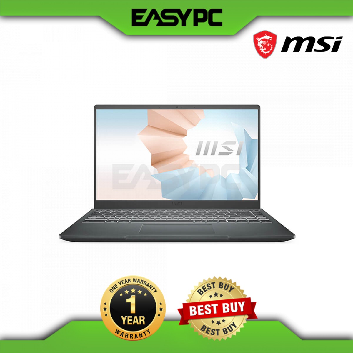 MSI Modern 14 B11M092LA i31115G4/8GB/512GB NVMe/Intel