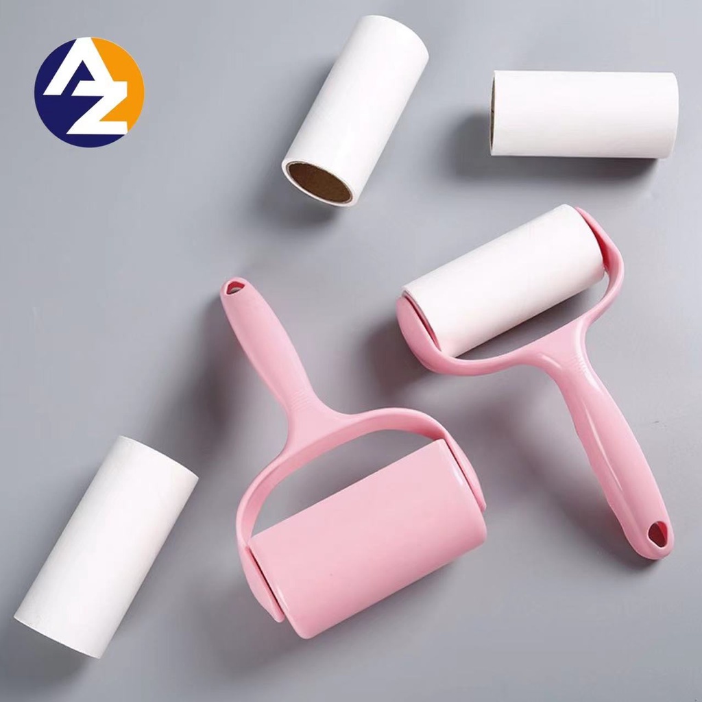 AZ Clothing Sticky Roller Sticky Dust Paper Tearable Adhesive Brush