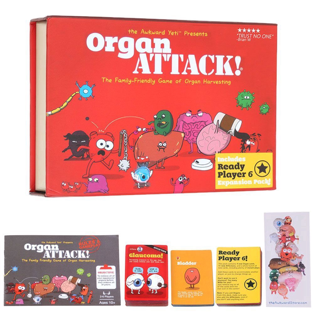 ATTACK BOARD GAME Funny Gathering Card Party