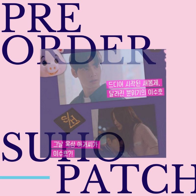 Lsh Patch Lee SU HO TRUE BEAUTY LABEL Merchandise FANKIT KDRAMA DRAKOR