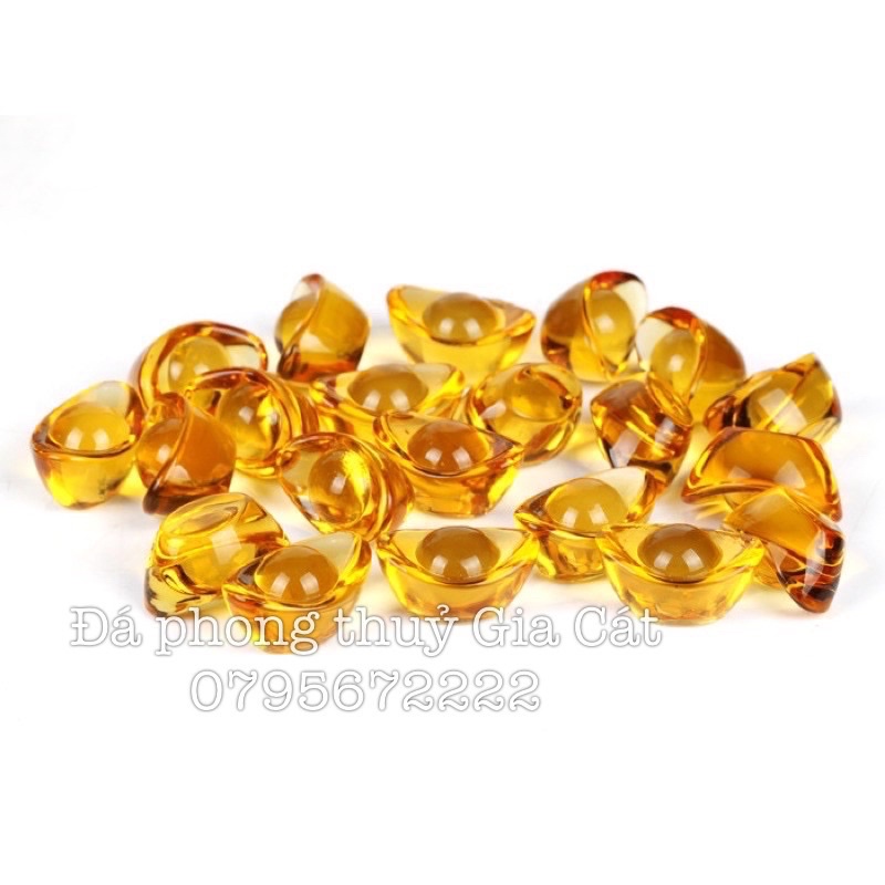 Gold Bar For Transparent Storage Feng Shui Stone Gia Sand Shopee