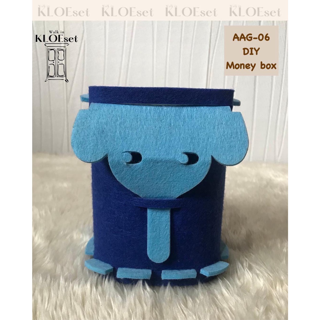 DIY cute money box for kids (AAG06) Shopee Philippines