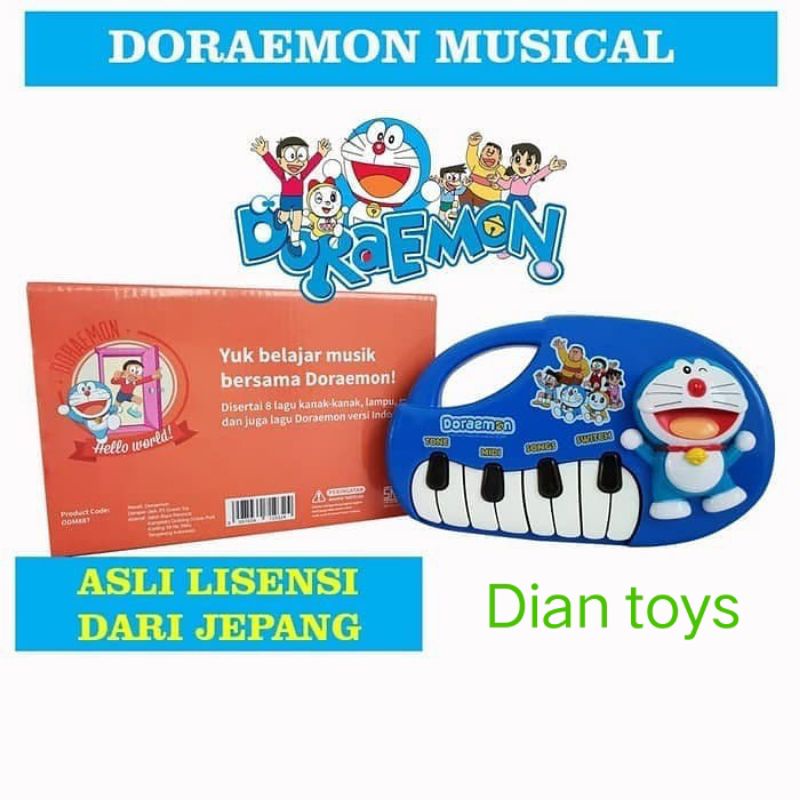 Complete MUSICAL Children Toys With DORAEMON Songs Shopee Philippines
