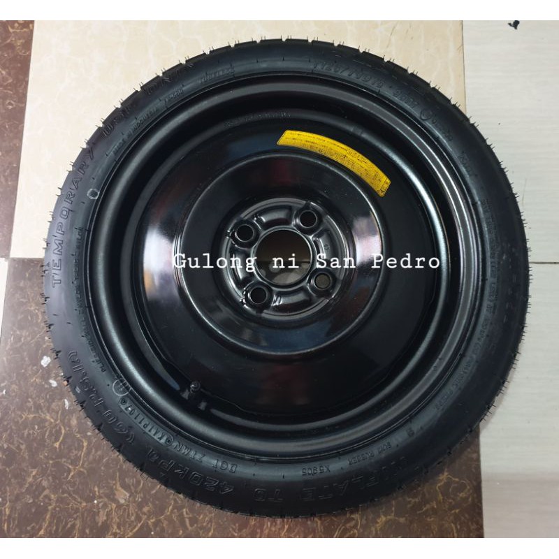 DONUT TIRE TUBELESS RIM 12 - Japan Surplus Spare Tire | Shopee Philippines