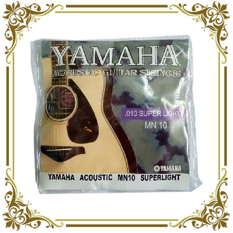 Yamaha Acoustic Guitar Strings ( 1SET ) Shopee Philippines