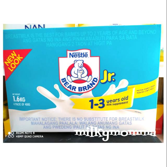 Bear Brand 1.6kg (13yrs old) Shopee Philippines