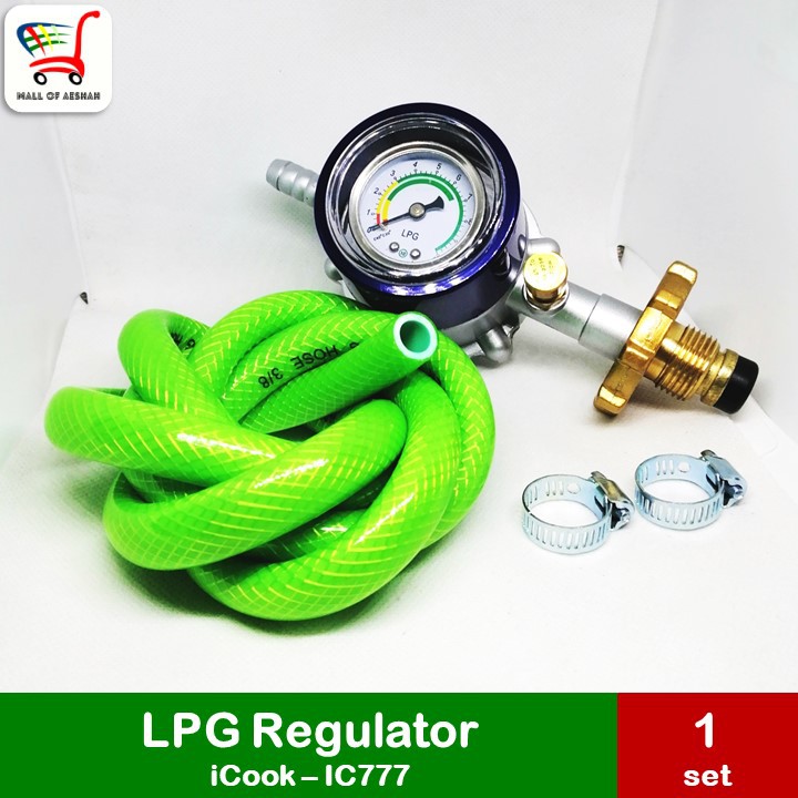 LPG Regulator iCook IC777 High Pressure / AutoSafety