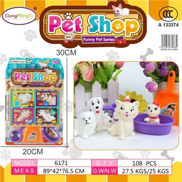 KidzMania Pet Shop Educational Pretend Play Pet Shop Toys for Kids