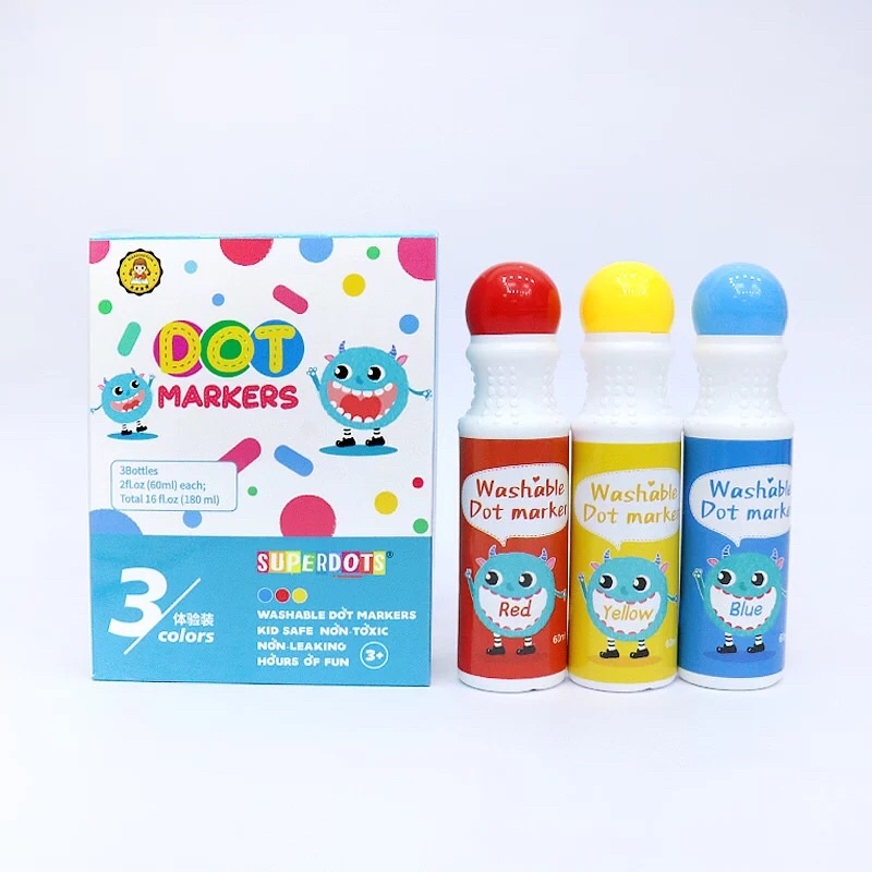 Superdots Washable Dot Markers (onhand ready to ship) Shopee Philippines