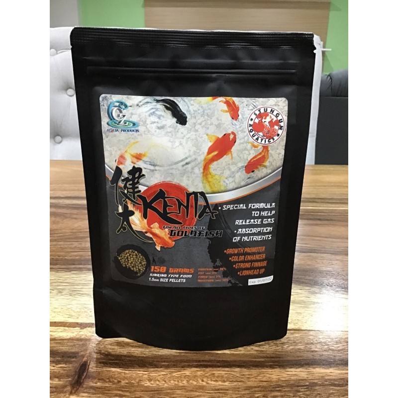 Kenta Goldfish food (release gas formula) Shopee Philippines