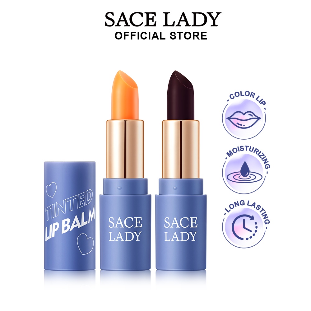 SACE LADY Tinted Lip Theraphy Magic Lip Balm Lasting Waterproof Lip